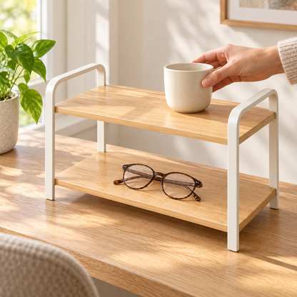 Nestaviar 2-Tier Tabletop Organizer Shelf