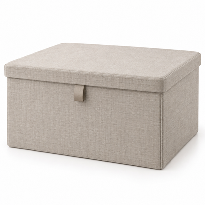 Nestaviar Beige Lidded Storage Box